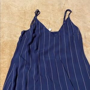 Bec & Bridge Striped Dress 6 With Belt